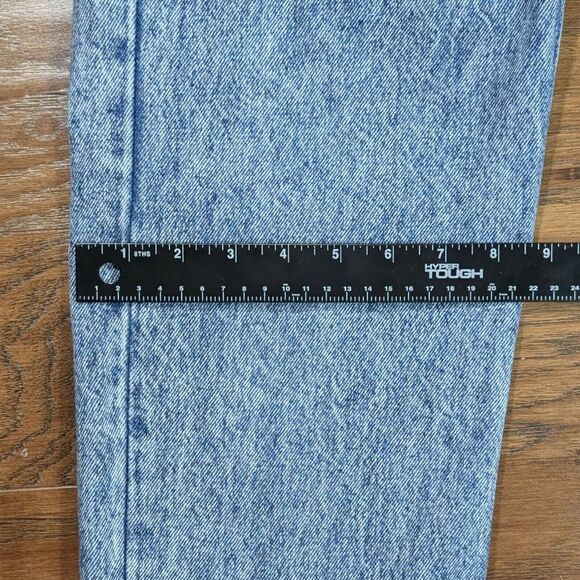 Levis Silver Tab 512 Acid Wash Jeans Men‎ 34x34 (Actual 30x33)  Vintage 90's - Picture 10 of 15